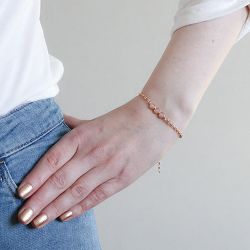 Guldpläterat Tunt Armband - Vänskapen D