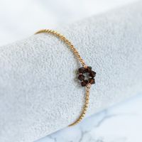 Guldpläterat Armband Med Kristaller - Augusti R