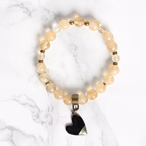 Armband Med Hjärta - Sanddynen S