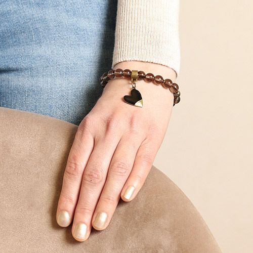 Armband Med Hjärta - Dimman R