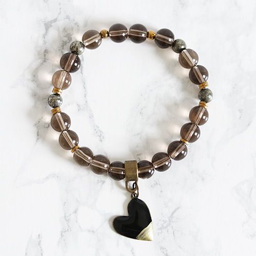 Armband Med Hjärta - Dimman R