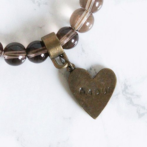 Armband Med Hjärta - Dimman R