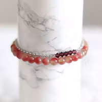 Färgglatt Armbandset - Blomman G