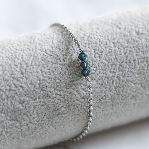 Tunt Kristall Armband - Vattenfallet K