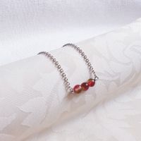 Kort Halsband Med Färgglada Pärlor - Väntan L