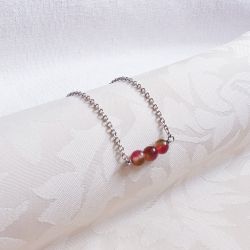 Kort Halsband Med Färgglada Pärlor - Väntan L