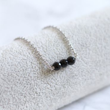 Kort Halsband Med Pärlor - Nostalgien N