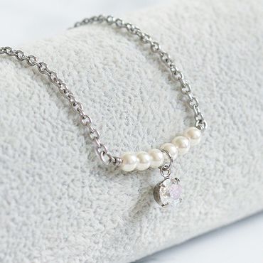 Halsband Med Swarovski Pärlor - Lättheten L