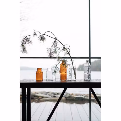 Brun glas sæt /2 stk