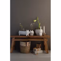 Kim lysestage gris