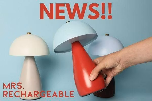 Mrs. Rechargable rød/mint