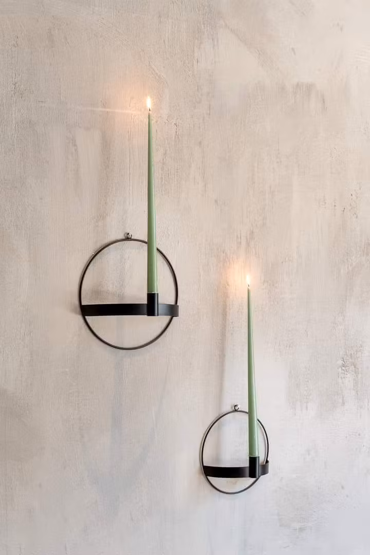 Vægstage sort Lille