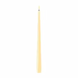 Dinner candle Light Yellow 28 cm