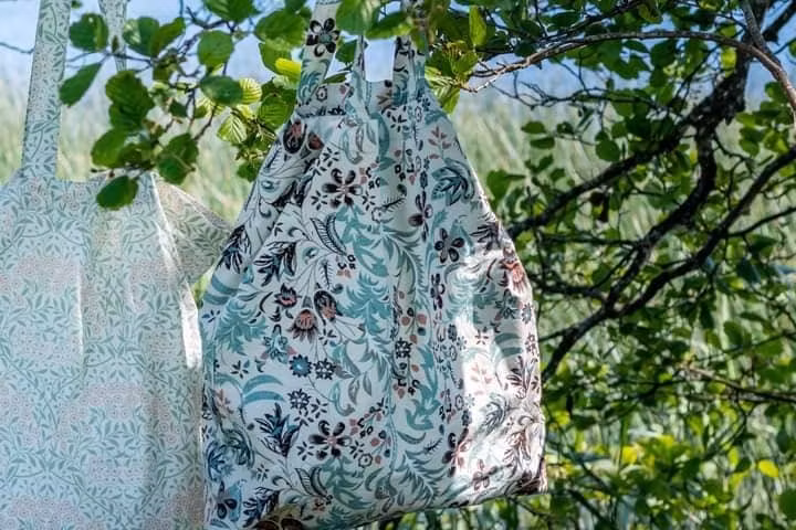Flora shop-bag