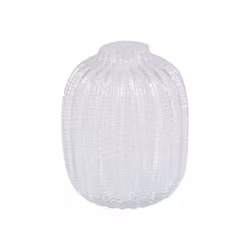 Vase m/rille mønster