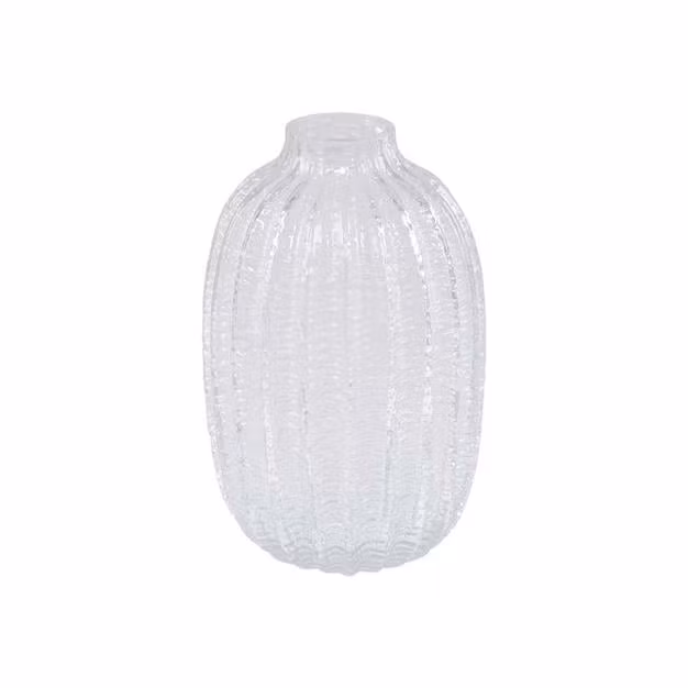 Vase m/rille mønster