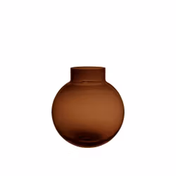 Bubbel vase Brun