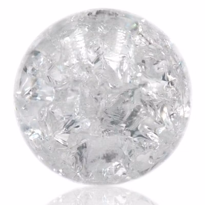 Kugle 60 mm Broken glass