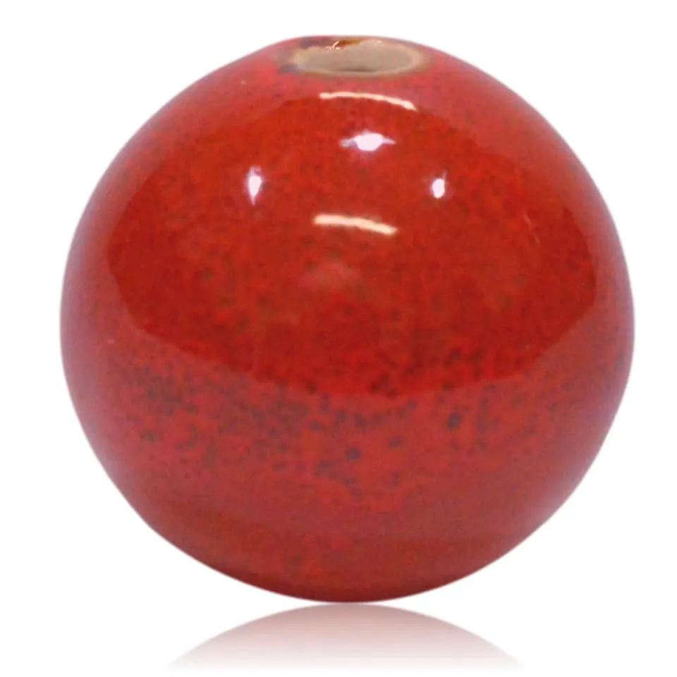 Kugle 60 mm Rød meleret - Milto-living