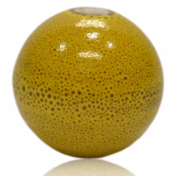 Kugle 60 mm Gul meleret