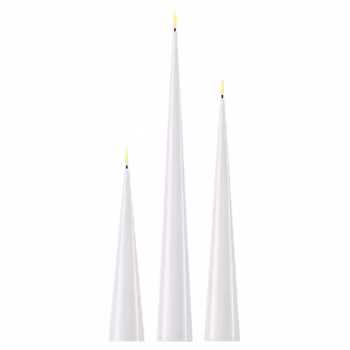 Hvide LED Keglelys