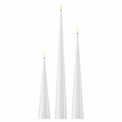 Hvide LED Keglelys