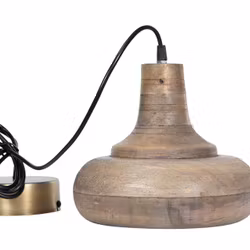 Loftslampe træ