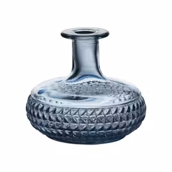 Diamond vase blå