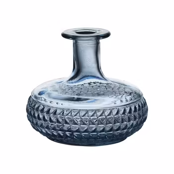 Diamond vase blå