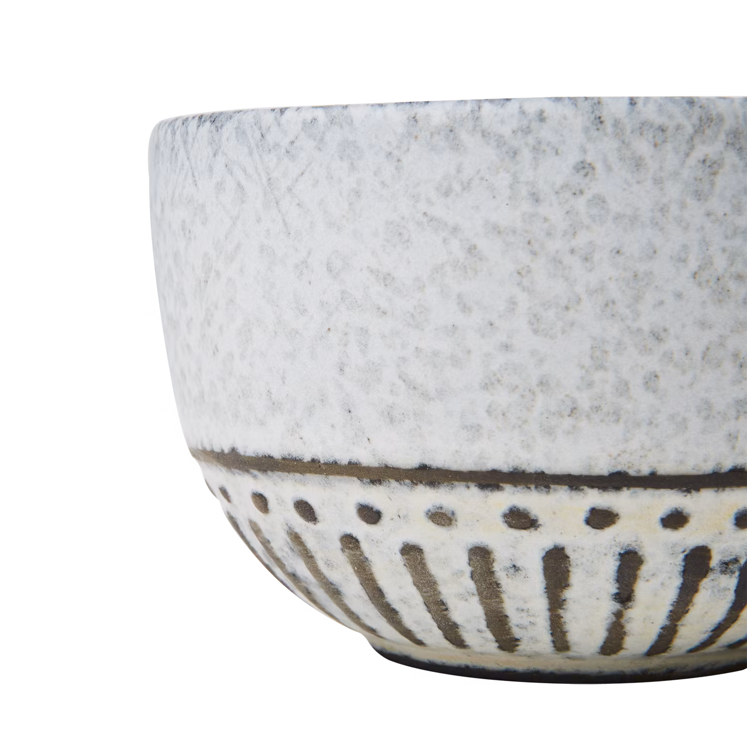 ANTONIA Skål Grå/elfenben