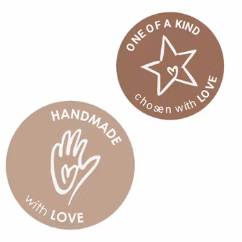 UNIK skål, flerfarvet