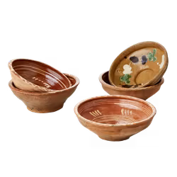 UNIK skål, flerfarvet