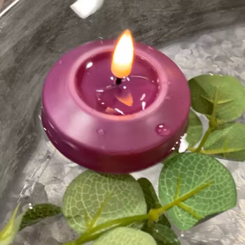 LED Flydelys 2 Stk Violet