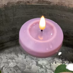 LED Flydelys 2 Stk Lavendel