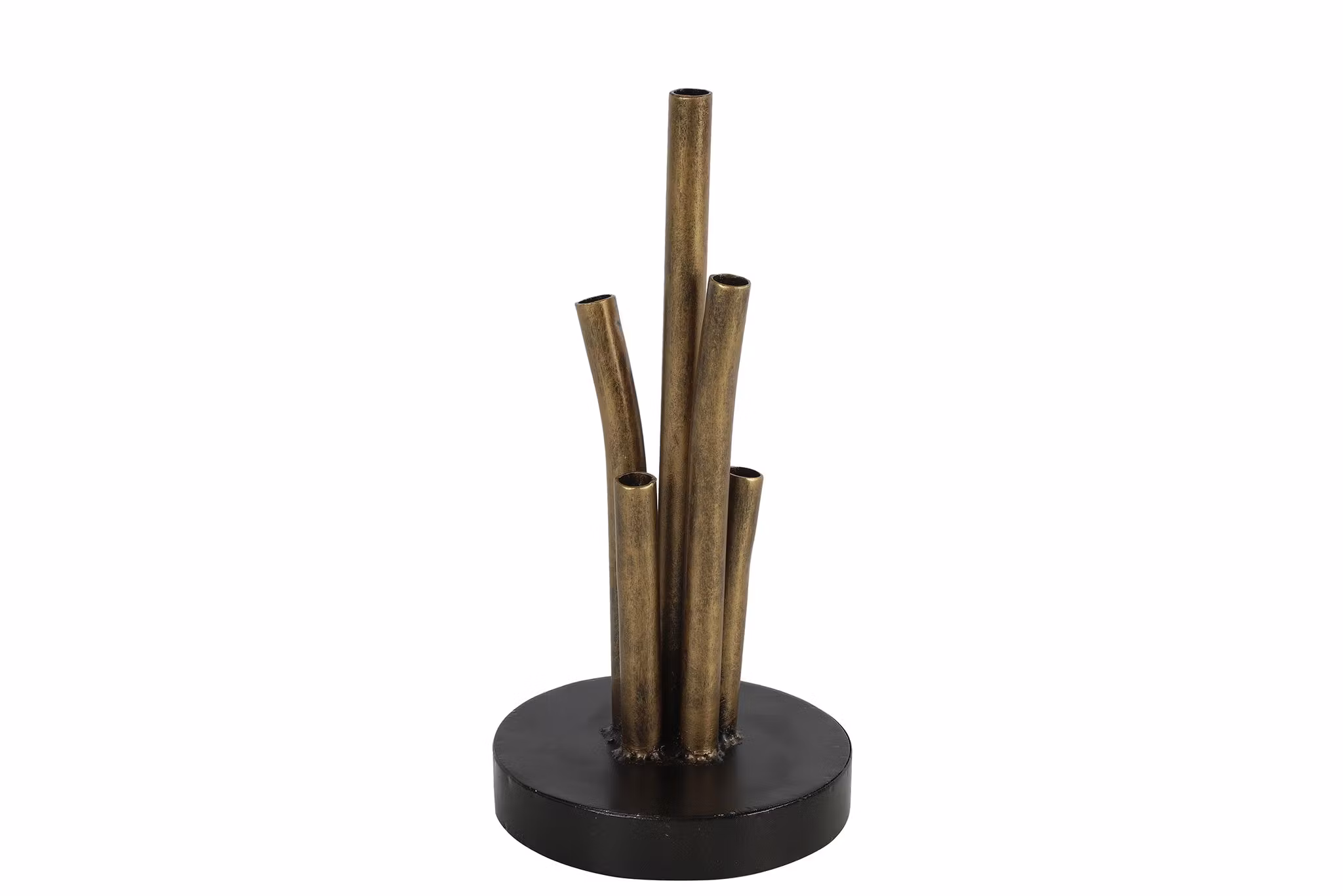 Vase kobber/sort