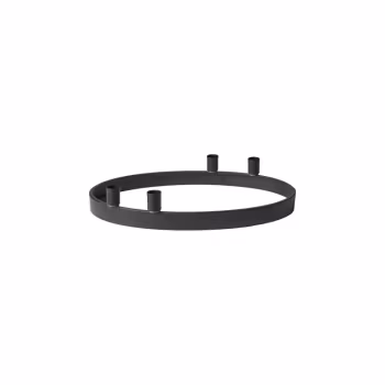 Lysestage oval sort