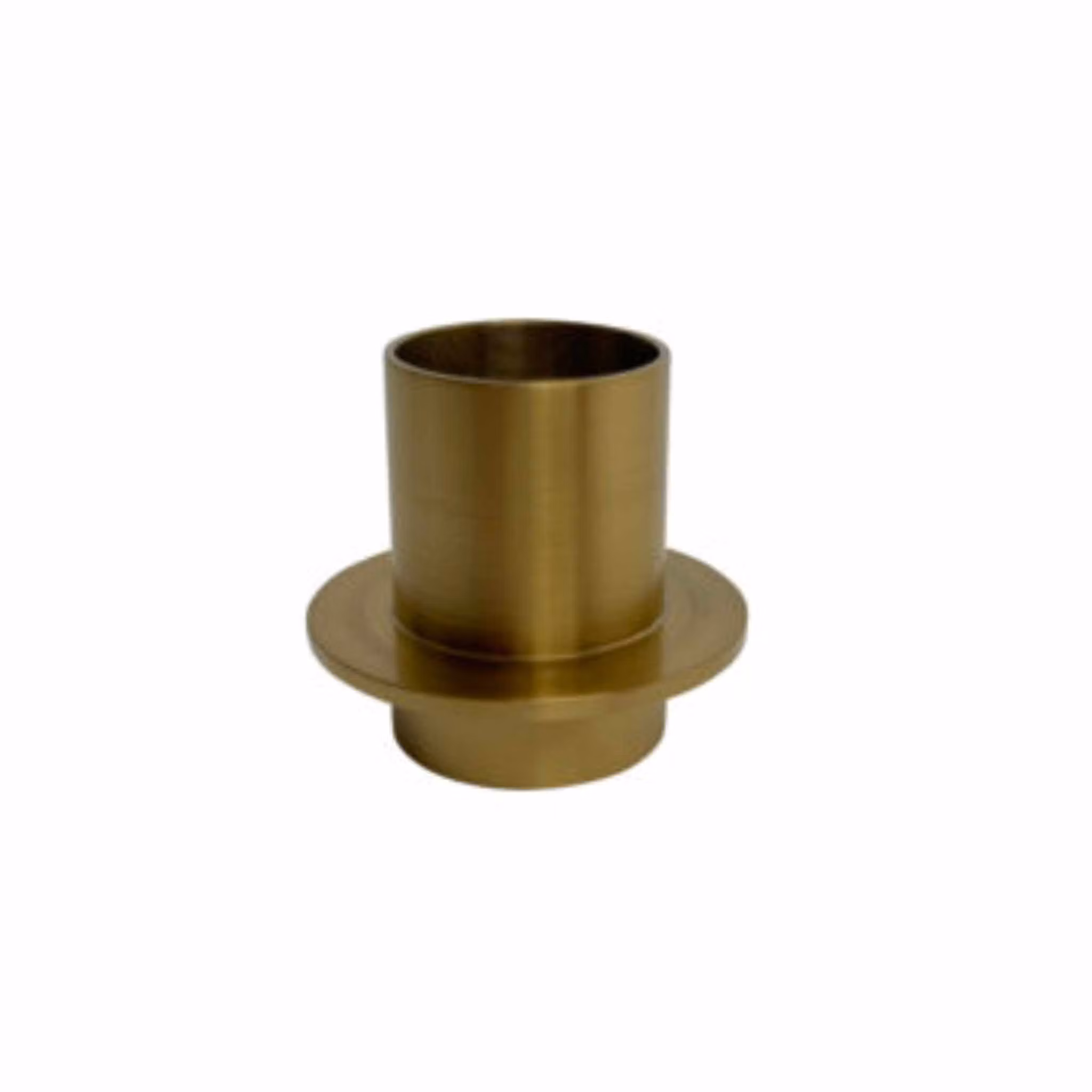 Ekstra top messing- Kronelys