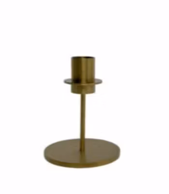 Messing base 2 kugler - Kronelys