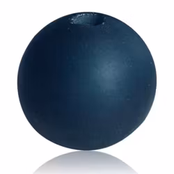 Kugle 60 mm Frosted Sort
