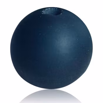 Kugle 60 mm Frosted Sort
