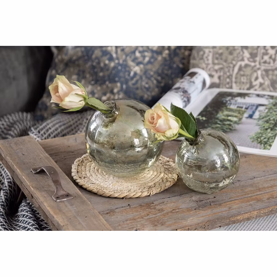 Vase Ø 13X13 CM Grøn