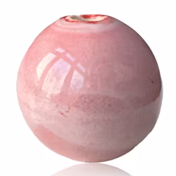 Pink/hvid kugle