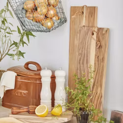 Salt/ peberkværn sæt - Creme