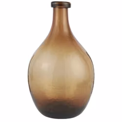 Glasballon brun