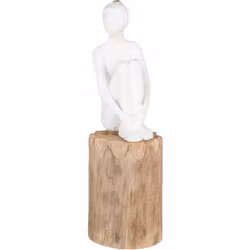 Nara figur på træ
