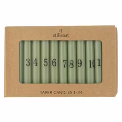 Kalenderlys 1-24 kertelys