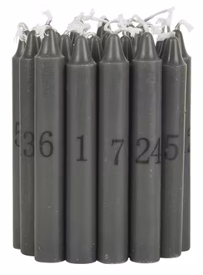 Kalenderlys 1-24 kertelys