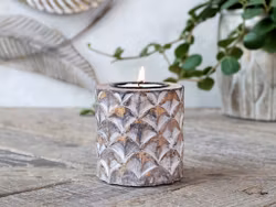 Fyrfadsstage Antique natur