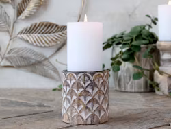 Bloklys stage Antique natur