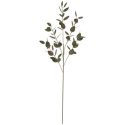 Gren m/blade grønlig håndlavet